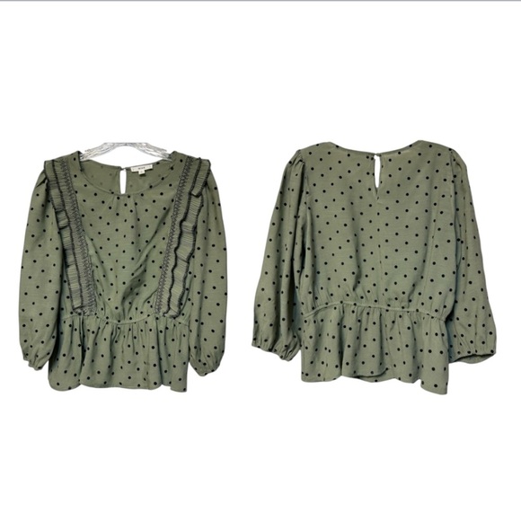 Anthropologie Mine mixed media shirt - Picture 1 of 8